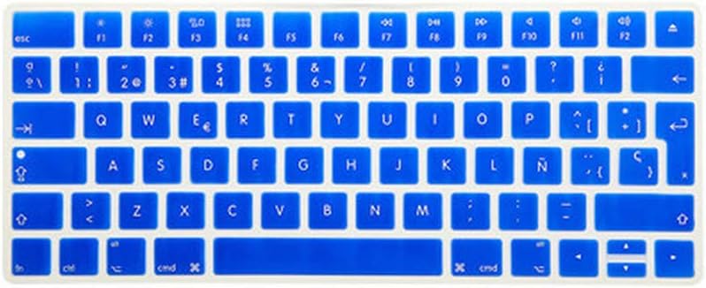 Spanish Keyboard Cover Silicone EU Euro ESP for iMac Magic Magic 2 Bluetooth Keyboard Pc Computer Skin Protector,13