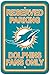 Bsi Products Bsi NFL Miami Dolphins Reserved Parking Sign