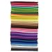 flic-flac 36pcs 1.4mm Thick Soft Felt Fabric Sheet Assorted Color Felt Pack DIY Craft Sewing Squares Nonwoven Patchwork (20cm * 20cm)