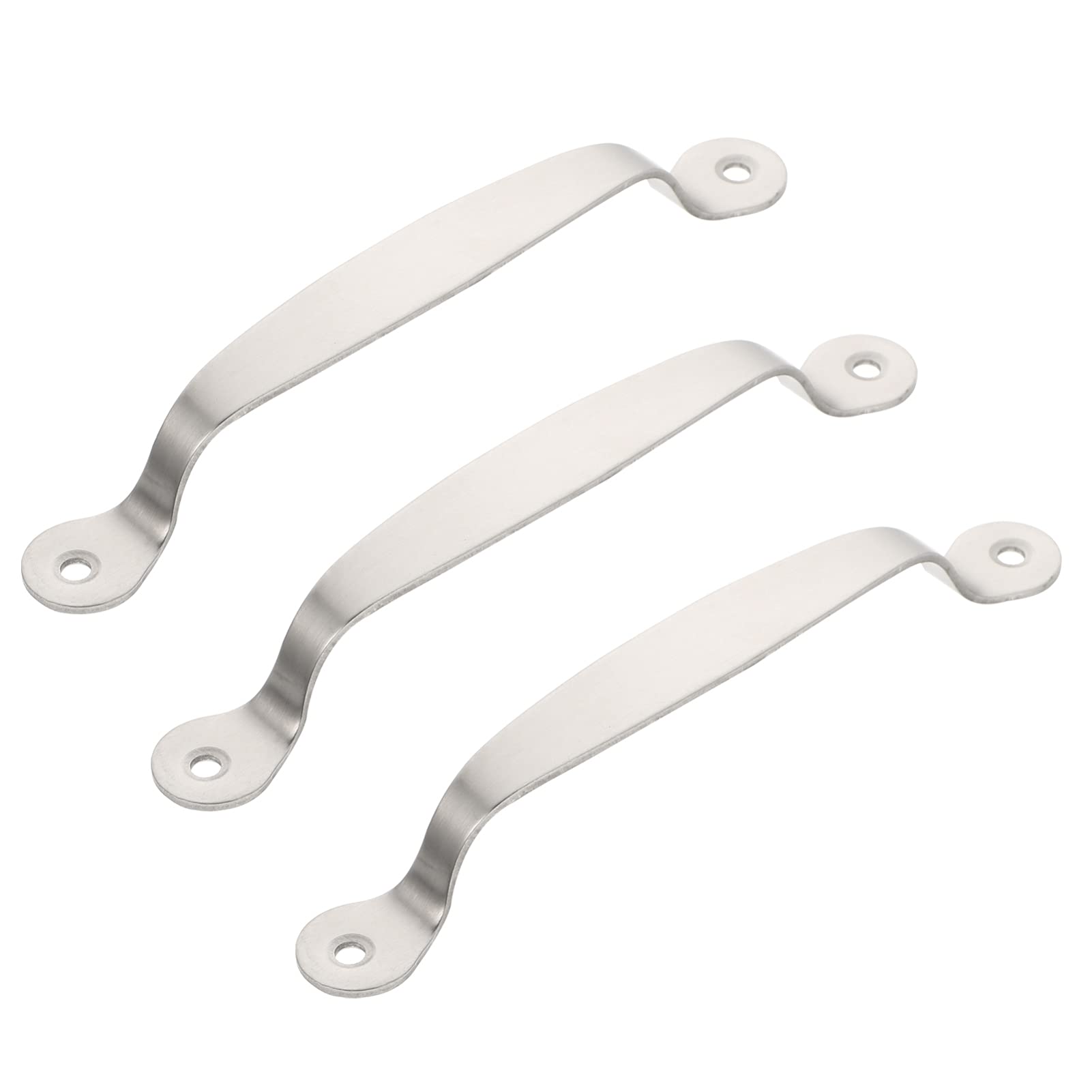 SHERCHPRY 1 Set 3Pcs Cutting Board Handle Wood Board Handle Chopping Board Handles for Home Out Drawers for Cutting Board Hardware Kitchen Cabinet Storage Small Stainless Steel Blush