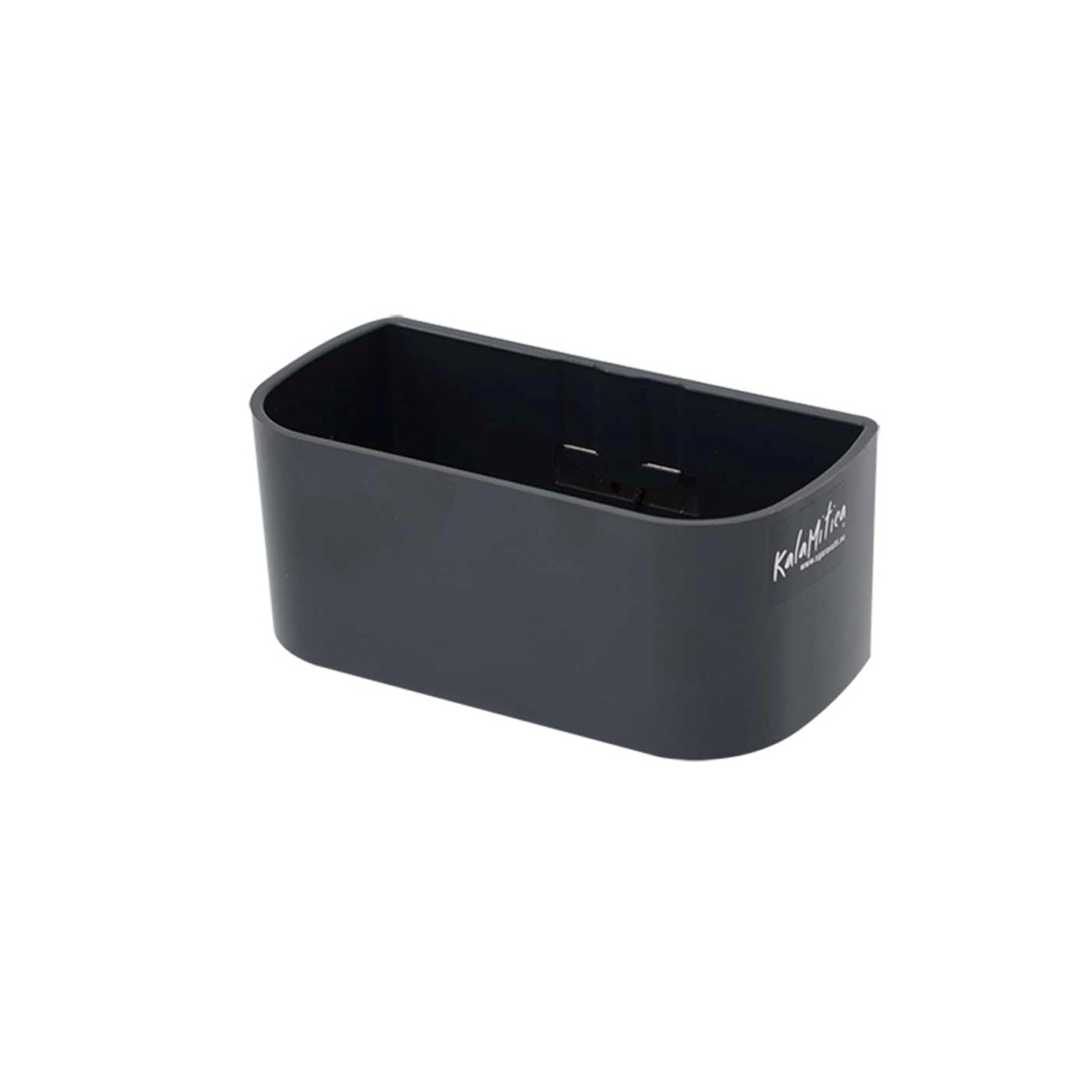KalaMitica - Magnetic Container 13.8x6.7x5.7cm - Gunmetal - Magnetic Storage Organiser for Whiteboard, Fridge, Locker and any Metal Surface, Marker Holder, Plant Pot — image 1