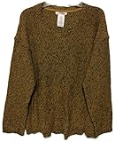 Philosophy L/S Pullover Sweater, Oak Barrel/Black, XL