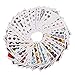 SIUSIO 48PCS Nail Decals Assortment Halloween Nail Stickers Manicure Nail Art Decals Decoration