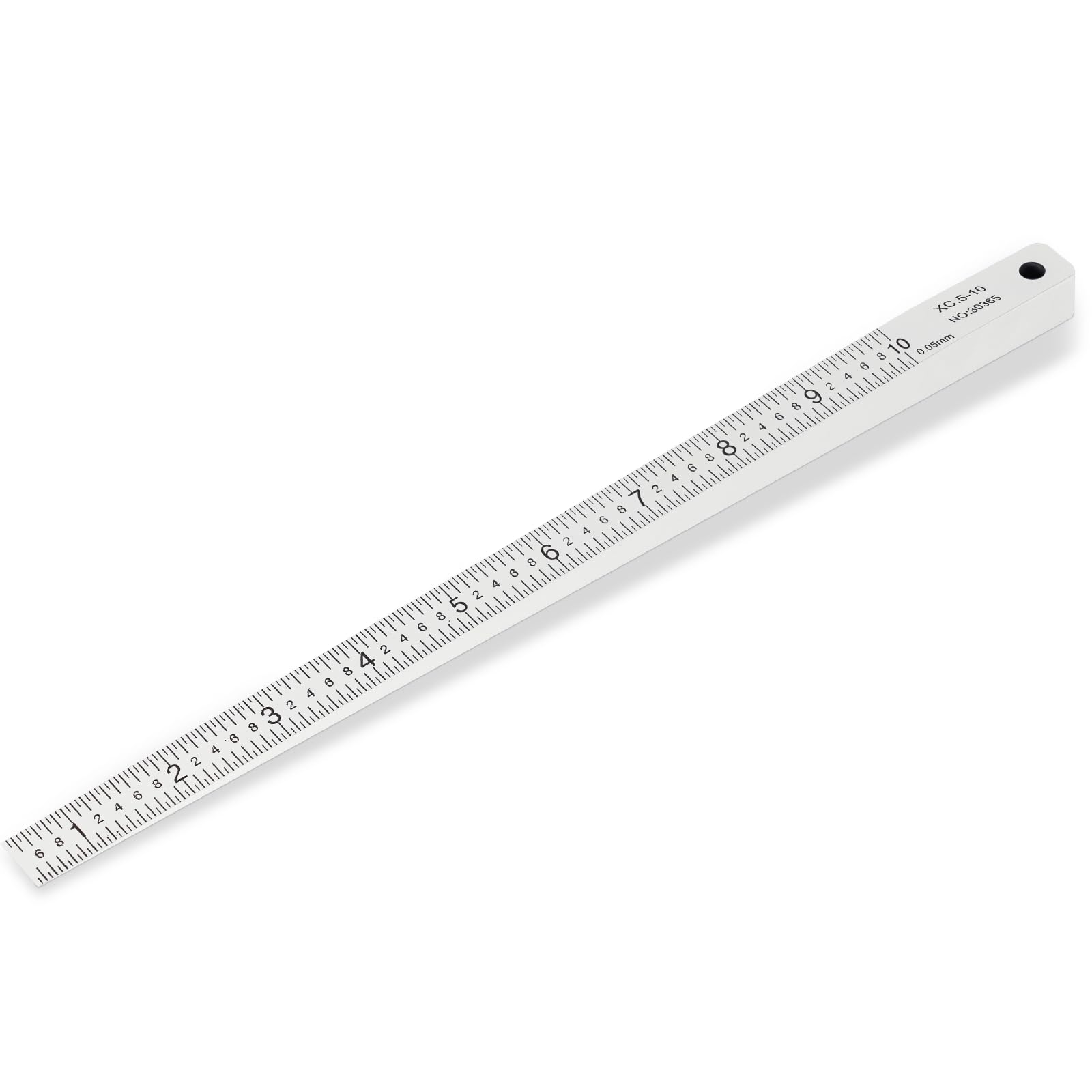 0.5-10mm Wedge Feeler Gauge Gap Gauge Taper Gauge Gap Feeler Wedge Gauge Gap Hole Measure Tool for Flatness/Levelness/Gap Measurement