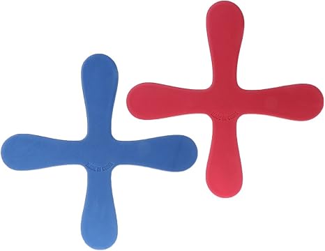 Amazon Co Jp 最も青い屋外十字形ブーメランフライング玩具 戻るブーメラン屋外公園ソーサー面白いゲーム子供スポーツ 1ピース ホーム キッチン