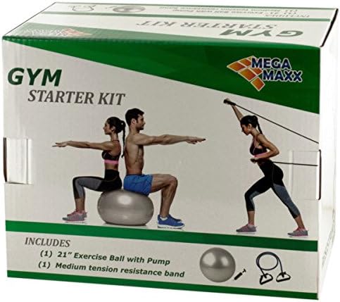 Exercise Ball and Resistance Band