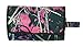 Zymise MEUSNo Muddy Girl Purple Pink Camo Roll Up Cosmetic Bag