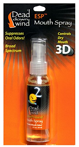 Dead down wind mouth spray