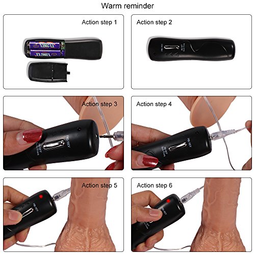 Dildo-Vibratore-Vibrazione-Massaggiatore-Impermeabile-di-6-Frequenze-360-Gradi-di-Rotazione