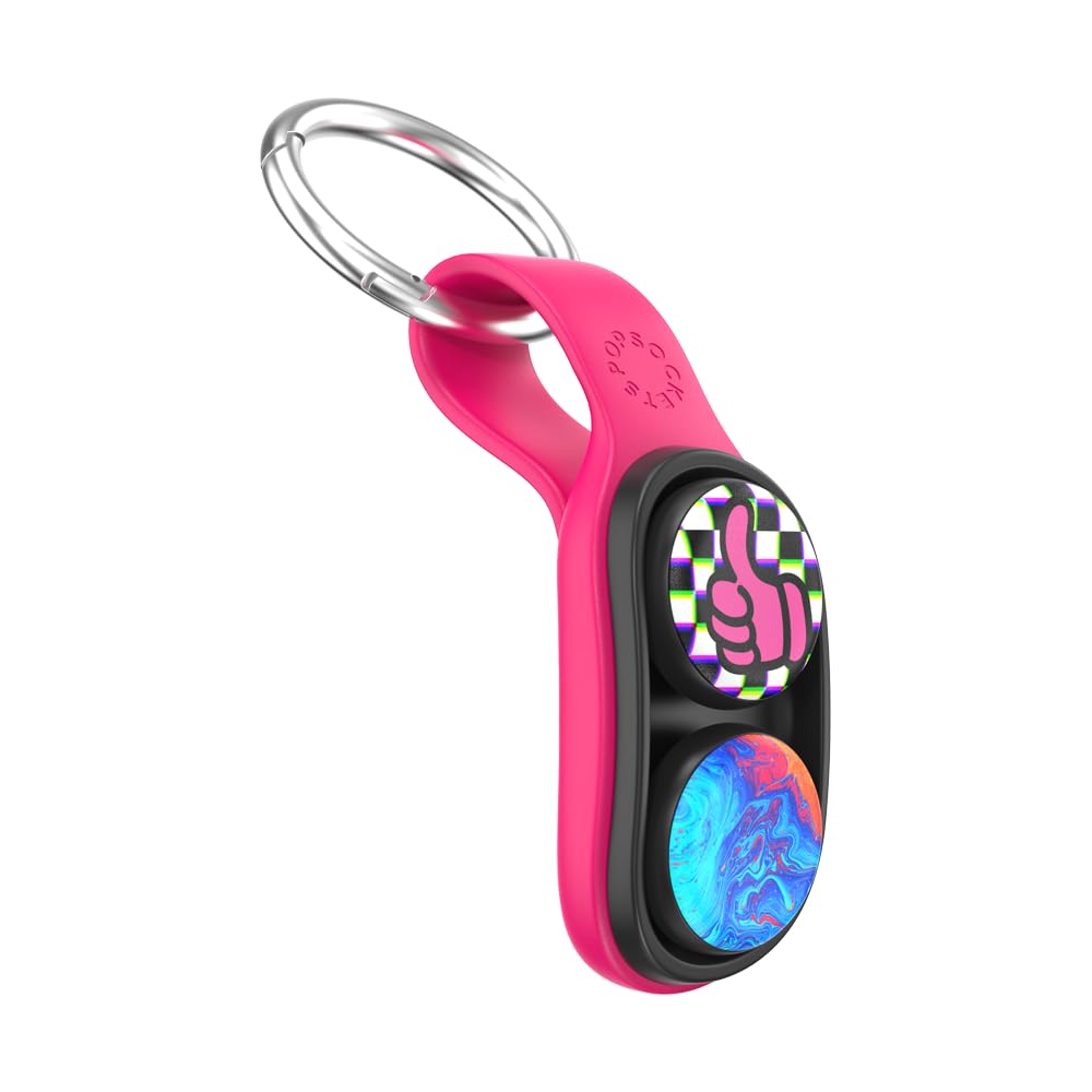 PopSockets PopPuck: Trick Magnet and Fidget Toy- Pink Punk