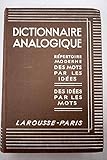 Dictionnaire analogique by 