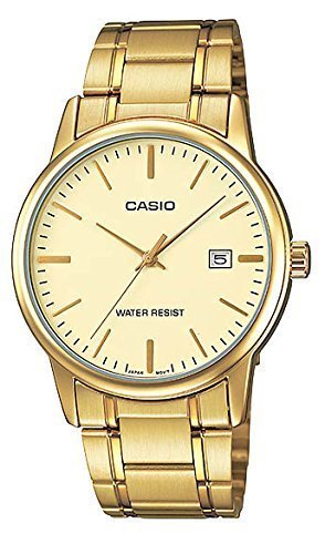 4971850082699 EAN - Casio MTPV002G-9A Casio #Mtp V002 G 9 A Men's Standard  Analog Gold Tone Stainless Steel Date Watch | Buycott UPC Lookup