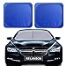 RELANSON Car Windshield Sunshade,2 Pieces of Separate Foldable 35