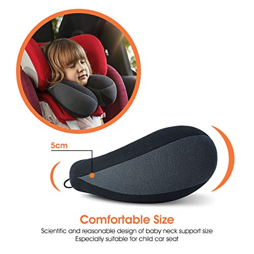 INFANZIA Kids Chin Supporting Travel Neck Pillow Upgrade Comfortably