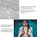 2 Set Fairy String Lights Battery Operated 33 ft with 100 LEDs, YIHONG Waterproof Decorative Lights for Bedroom, Patio, Parties (Copper Silver Wire Lights, Warm White)