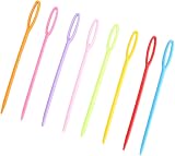 Gunwon Plastic Sewing Needles 20Pcs Large Eye for Kids Craft Learning view 8