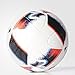 adidas Performance Euro 16 Official Match Soccer Ball, Size 5, White/Bright Blue/Solar Red/Silver Metallic