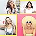 Outee 22 PCS Women's Choker Necklace Set Black Velvet Tattoo Henna Choker Necklaces Ribbon Collar Choker Set for Teen Girls