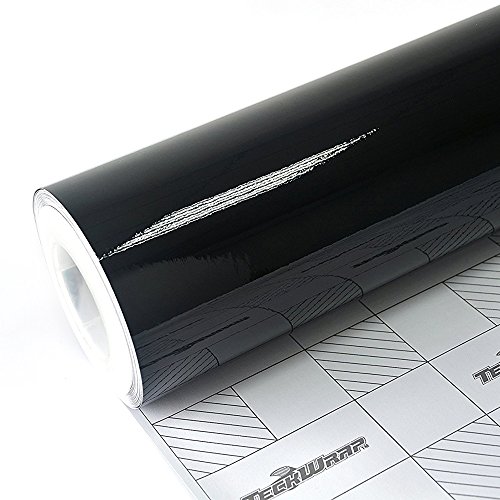 4 TECKWRAP+Gloss+Black+Vinyl+Sticker