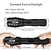Led Flashlight Tactical SEGURO 1000 Lumen Super Brightness Portable Handhold Tactical flashlights small Zoomable, Waterproof, Shock Resistant, with 5 Modes, Ideal for Indoor, Outdoors, Home [2 PACK]