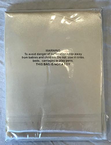 Brand New King size 20" x 40" (50cm x 100cm) Soft Smooth Silk~y 100% Polyester Satin Pillow Cases, 2 Pillowcases per Set (1 Pair) Many colors available (Bone/Beige)