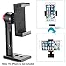 Neewer Cellphone Holder Clip Desktop Tripod Mount Adapter for iPhone,Samsung,Huawei Smartphone within 2.2-3.5 inches/5.6-8.9 centimeters Width (Aluminum Alloy)