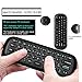 Air Remote Mouse,Backlit Mini Wireless Keyboard with Touchpad,Lihetun IR Learning 2.4G Gyro USB Remote Control Mini Wireless Keyboard,for Chromebox Android Smart TV Box HTPC Projector PC (057)