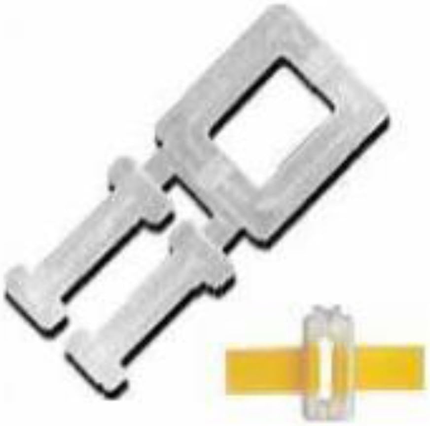 1000 Strong Plastic Buckles/Clips For 12mm Hand Pallet Strapping Banding For Use With 1.2cm