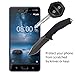 [2 Pack] Orzero For Nokia 8 Tempered Glass Screen Protector, 2.5D Arc Edges 9 Hardness HD Anti-Scratch [Full Coverage] [Lifetime Replacement Warranty]