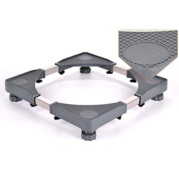 Bases móviles Base de la lavadora 4 pies ajustables 42 - 63 cm ...