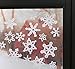 Fun Express - Snowflake Window Clings for Winter - Home Decor - Decorative Accessories - Home Accents - Winter - 69 Pieces