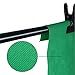 3PCS Photo Video Photography Studio Fabric Backdrop Background Screen White Black Green Backgrounds, Non-Woven Fabrics Collapsible Backdrops for Photography, Video and Television