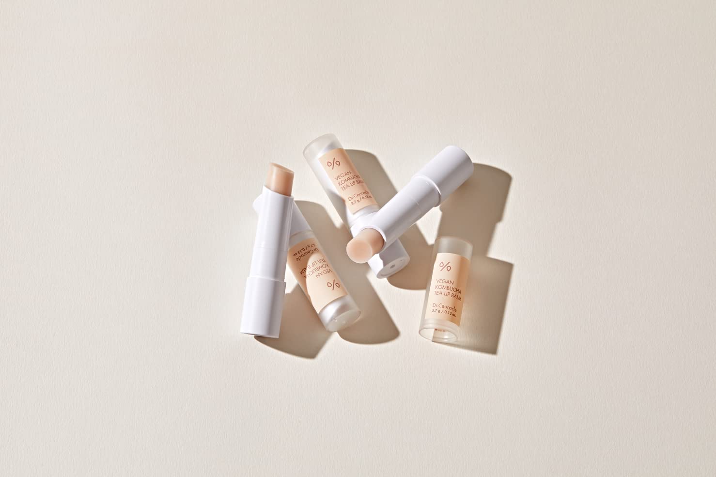 Dr.Ceuracle Vegan Kombucha Tea Special Set - Korean Skincare Set, Hydrating and Nourishing Gift Set included Essence, Gel Cream, Lip Balm