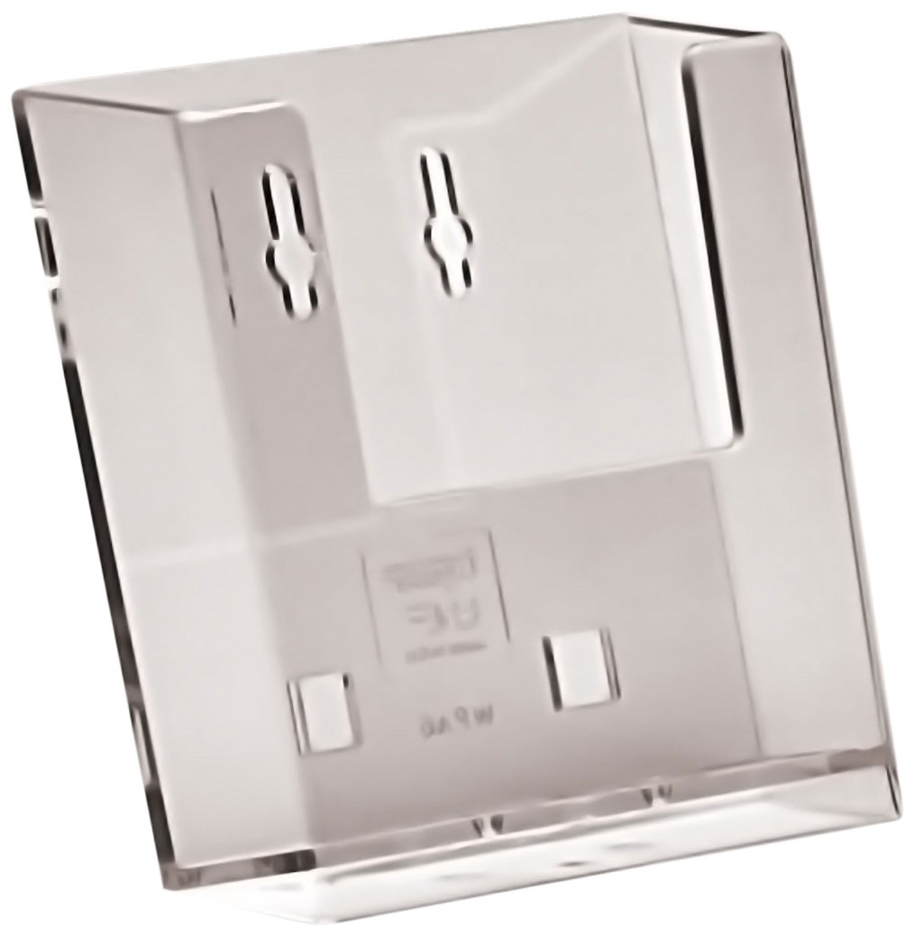 Taymar WPA6 Freestanding/Wall Mounted A6 Portrait Leaflet Holder