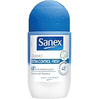 Sanex Men Active Control 48H Deo Roll-on – 50 Ml, 2er Pack, Langanhaltender Schutz Für Herren