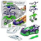Modarri C1 Concept Purple | STEM Educational Toy Cars | Make a Model car - Design Your own Working Race Cars | Fun and Functional Building Toys for Kids | Girls and Boys Gifts Age 5-10