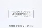 WoodPress 22mm Matt White Melamine Edge Banding 7.5m Pre-Glued view 9