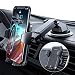 VANMASS Car Phone Mount, Dashboard Windshield Air Vent Cell Phone Holder for Car with Telescopic Arm & Dashboard Pad, Strong Sticky Suction, One Button Release Car Cradle, Compatible iPhone Samsung
