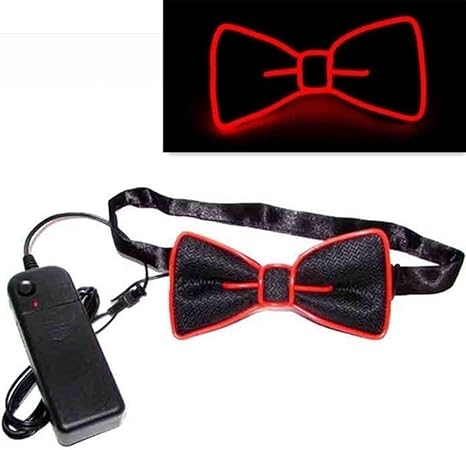Amazon Co Jp Aishenghuo 男性と女性の点滅ワイヤーライトアップ蝶ネクタイled明るい蝶ネクタイクラブ結婚式ダンスパーティークリスマス新年 ホーム キッチン