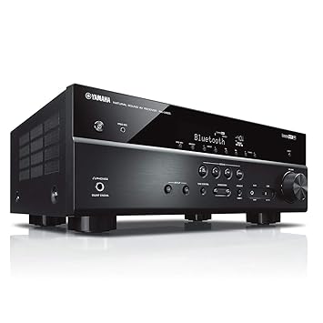 Yamaha RX-V485BL 5.1-Channel 4K Ultra HD AV Receiver with MusicCast