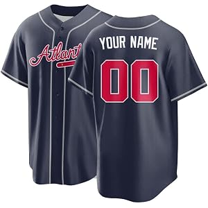 Custom Baseball Jerseys Personalized Baseball Jersey Printed Team Name Number Logo for Men Women Kids