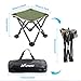 KUYOU Folding Camping Stool, Portable Outdoor Mini Chair Camping Small Seat Barbeque Stool Hold up to 220 lbs for Fishing BBQ Hiking Gardening and Beach, Travelthumb 1