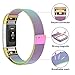 SWEES Metal Bands Compatible Fitbit Charge 2, Replacement Small (5.5