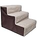Paws & Pals Dog Stairs to get on High Bed for Cat and Pet Steps at Home or Portable Travel Up to 175 lbs – Brownthumb 1