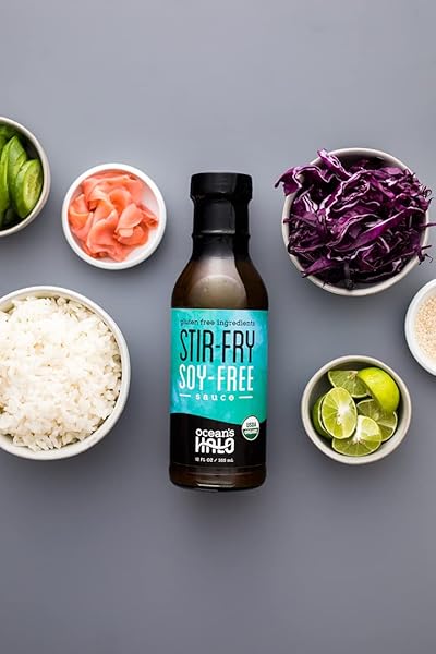 OCEAN’S HALO, ORGANIC SOY FREE STIR FRY SAUCE, 12 FL OZ