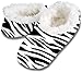 Black and White Zebra Snoozies