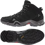 Adidas Bushwood Mid Leather Hiking Boots Espresso/Black/Titan Grey Mens