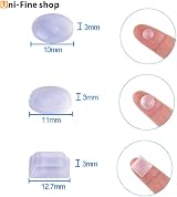 Uni-Fine Rubber Feet 122Pcs Clear Adhesive Pads Bumper Door Drawer Cabinet view 4