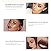 O.OWO.O Face Glow Liquid Highlighter Waterproof Contour Make Up Glitter Brighten Shimmer Highlighters Makeup (01-HALO)