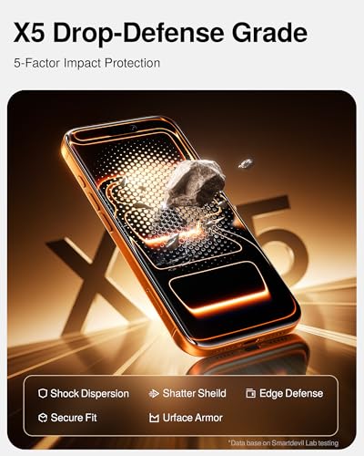 SMARTDEVIL 2-Pack Tempered Glass Screen Protector for iPhone 17 Pro Max, SmartPull Box Bubble-Free Instant Install Applicator, 9H Military-Grade Protection, Case-Friendly